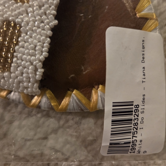 Printfresh I  Do Slides In White Size 8 - Picture 6 of 6